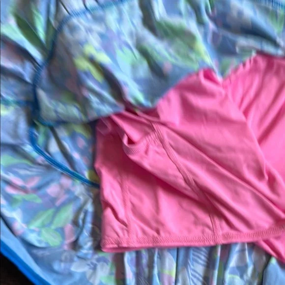 Floral Blue Skirt - Picture 4 of 6